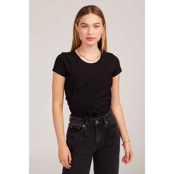 NWOT The Line by K Jeanne Top in Black - Picture 4 of 12